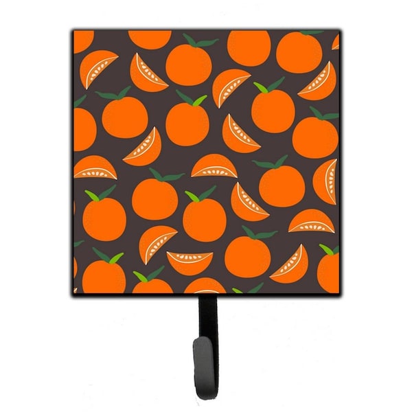 Carolines Treasures Orange on Grey Leash or Key Holder BB5142SH4 - main